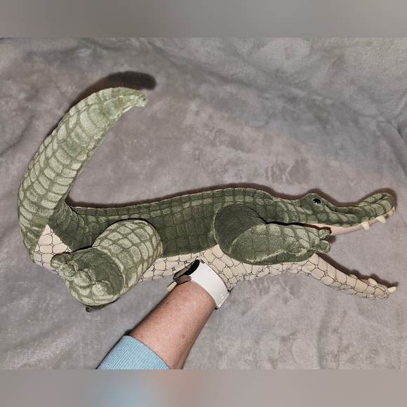 Folkmanis Alligator 18" Puppet - Picture 2 of 3